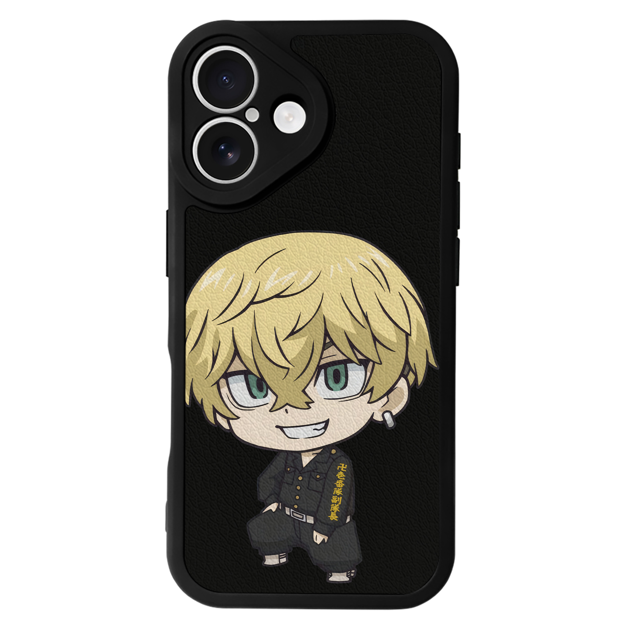 （画像用） 東京リベンジャーズ Tokyo Revengers 【iPhone 16シリーズ対応】シリコンスマホケース（レザー調） 材質：シリコン